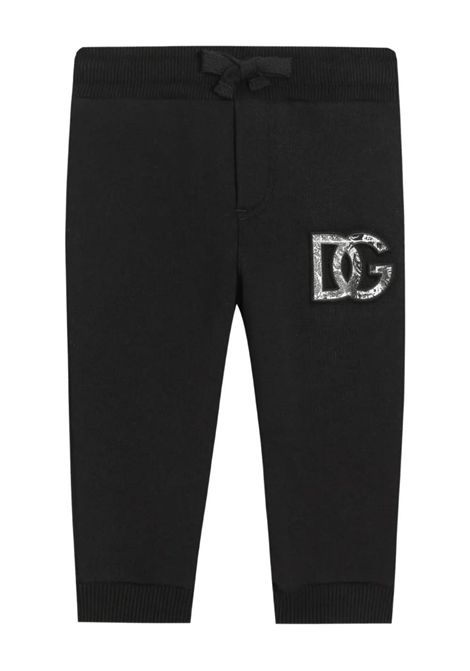 Pantalone con logo DOLCE & GABBANA KIDS | L1JPJT G7PEMN0000